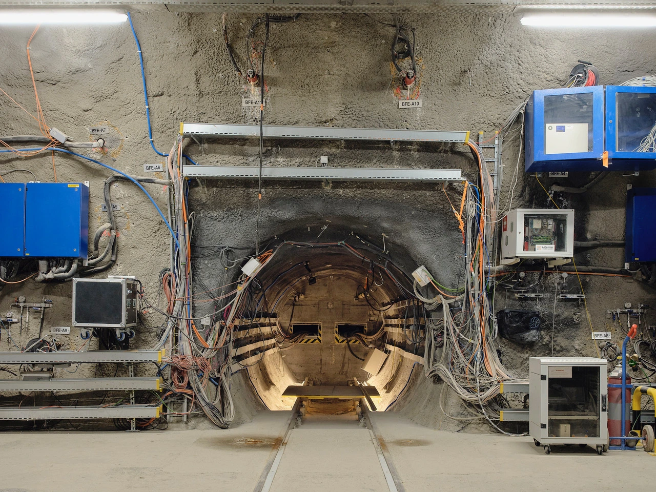 Felslabor Mont Terri: Experiment Tiefenlager