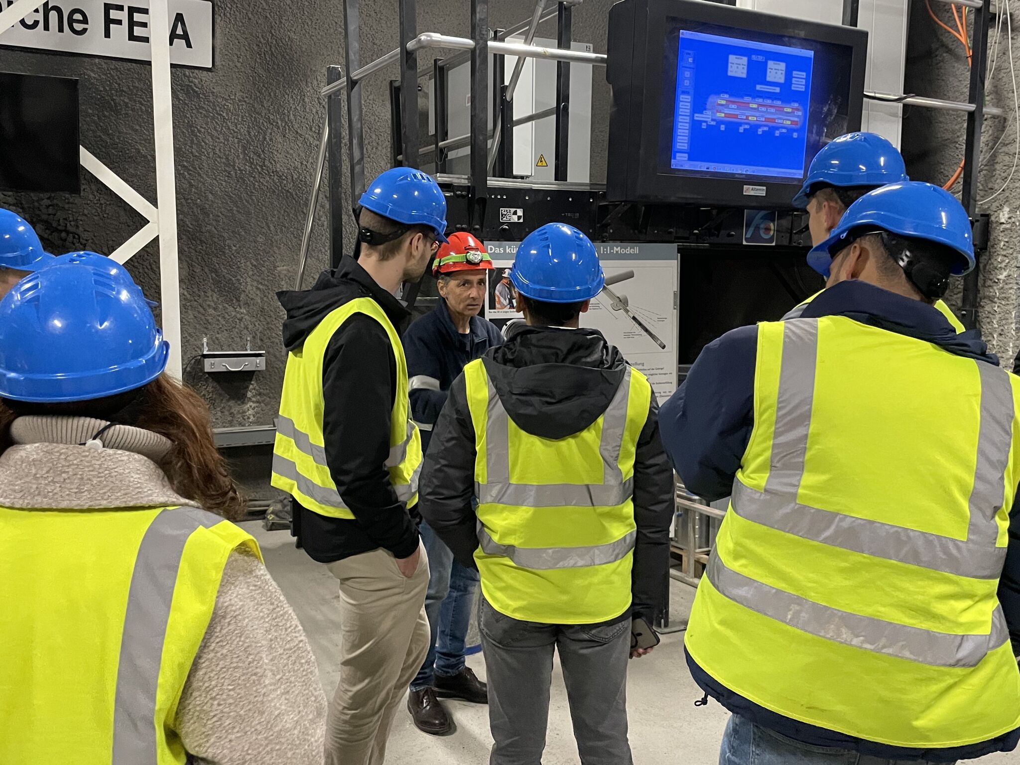 Nachwuchstagung zu Besuch im Mont Terri 